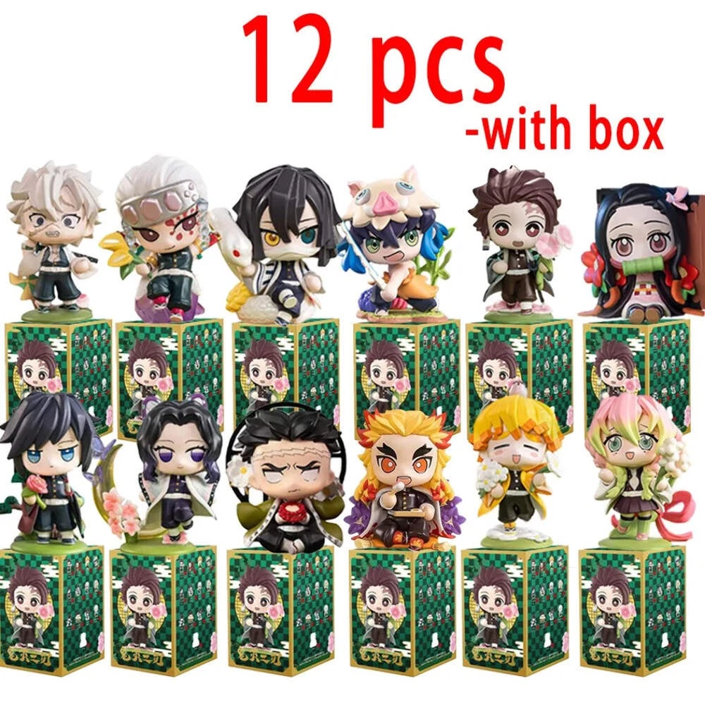 Demon Slayer Tanjiro Kamado Nezuko Anime Figure Blind Box Surprise Gift